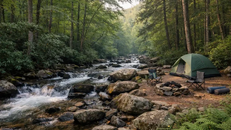 Camping at Curtis Creek, Pisgah NF: Sites, Trout Fishing & Season
