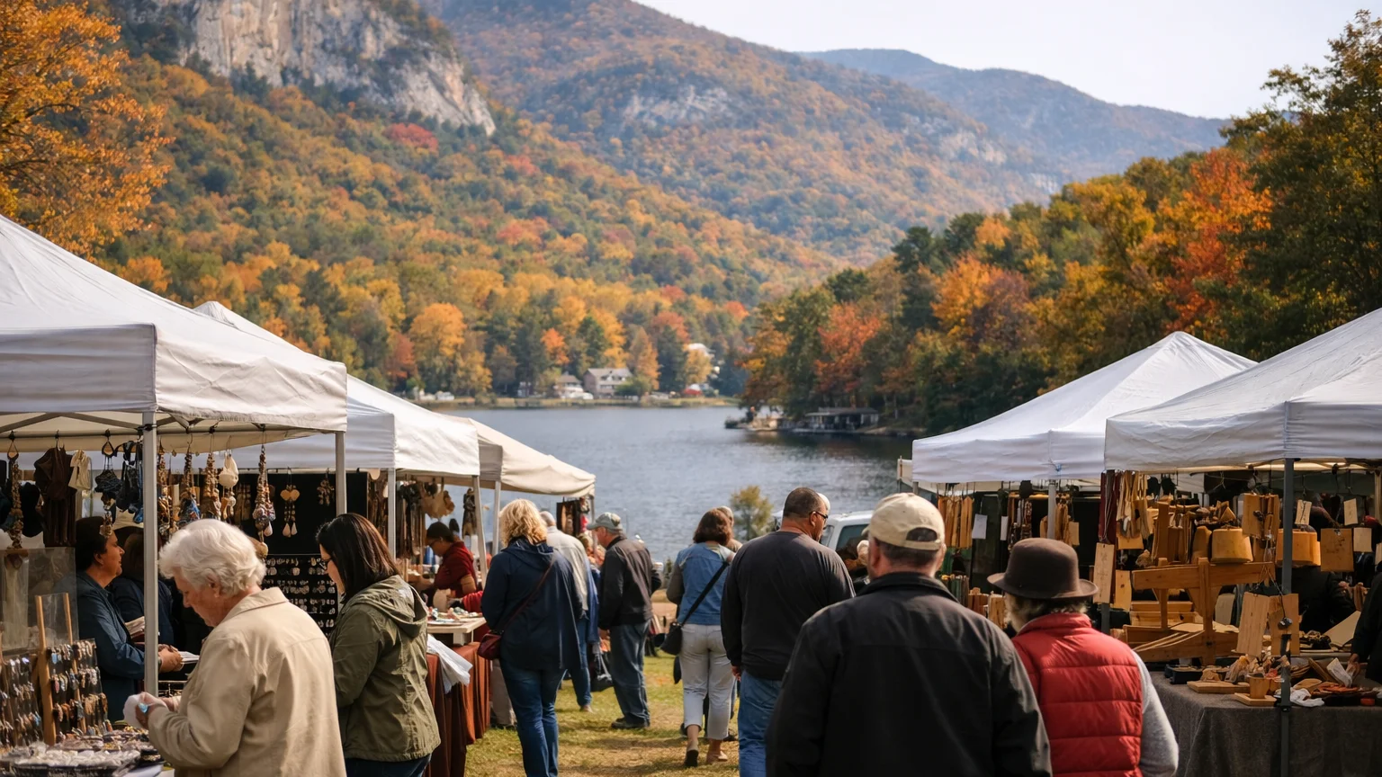 Illustrative image for Lake Lure Fall Arts and Crafts Festival