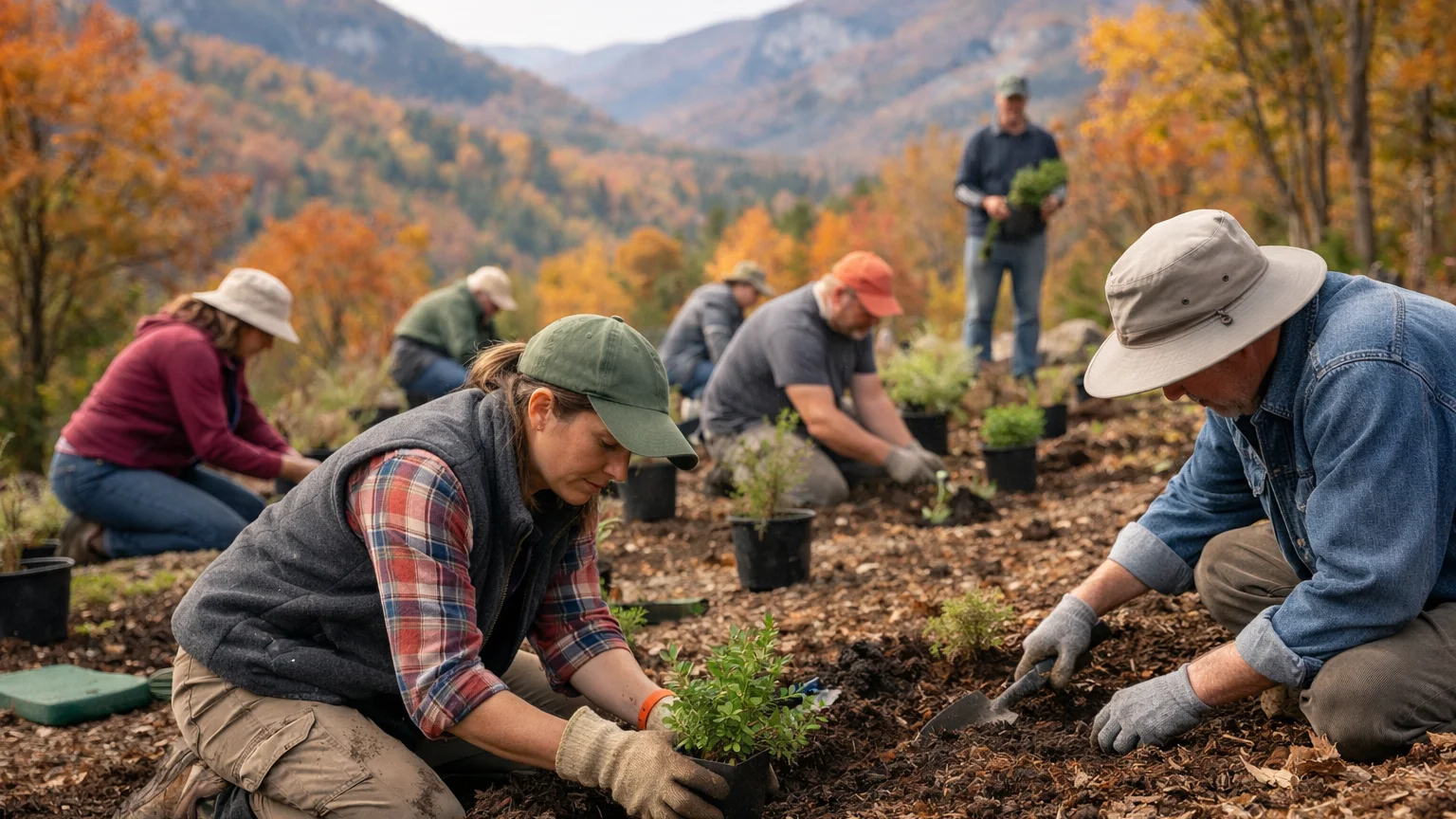 Illustrative image for Native Plant Gardens Volunteer Day – NC the Beautiful